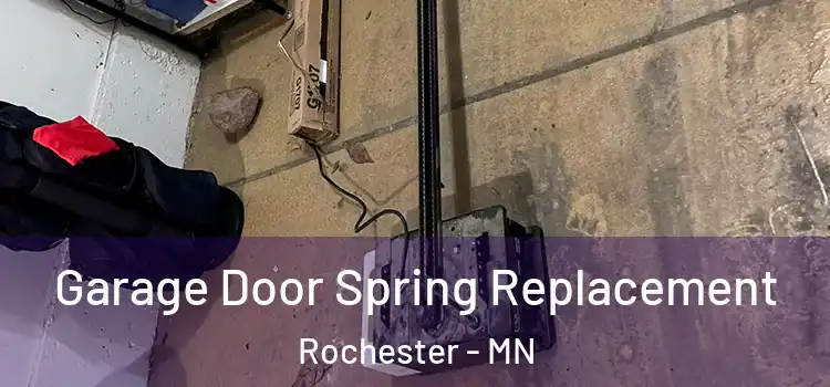  Garage Door Spring Replacement Rochester - MN